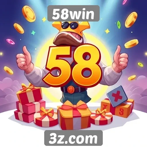 Principais recursos disponíveis na plataforma 58win